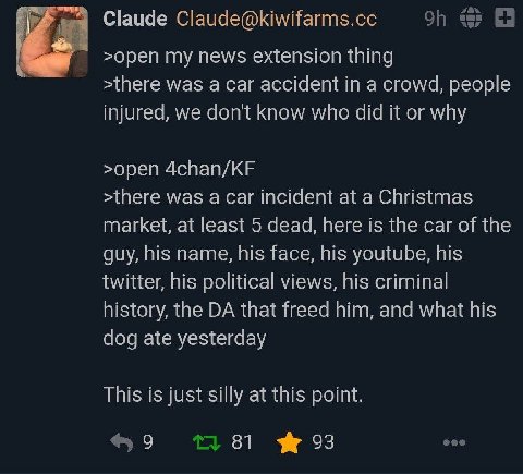 lauce MY A 5 an thing ath и В Was а саг ina eaple red don't know did it or >oper >there was а саг incident at a istmas Mar at leg 5 dead, ead here is the car of the his mame, a, nis youtube iwitter, n