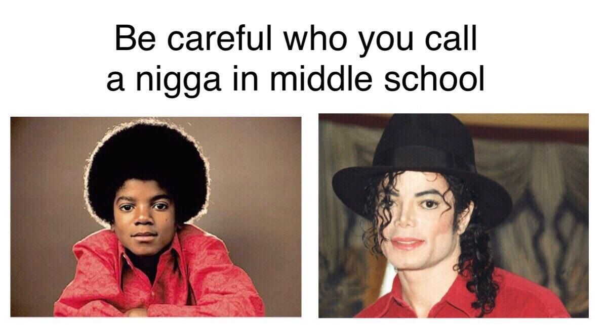 Be careful who you call a nigga in middle school