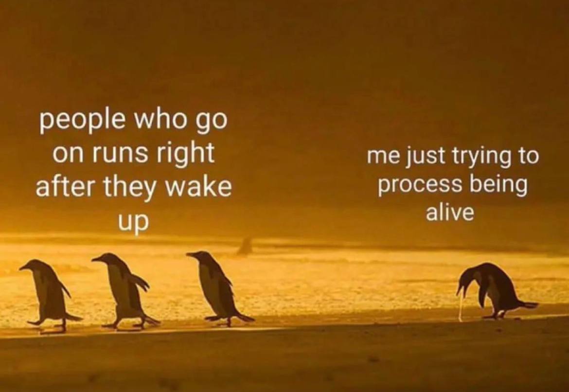 people who right me just trying to after they wake process being up alive