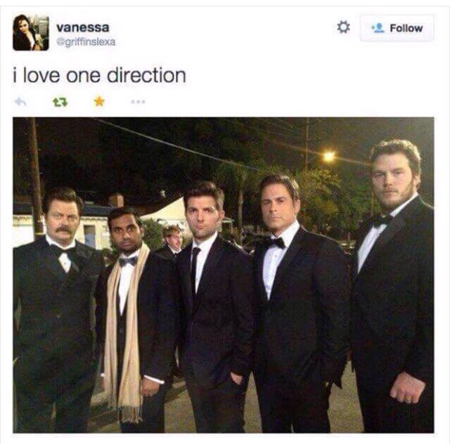 vanessa Follow i love one direction +3 у a