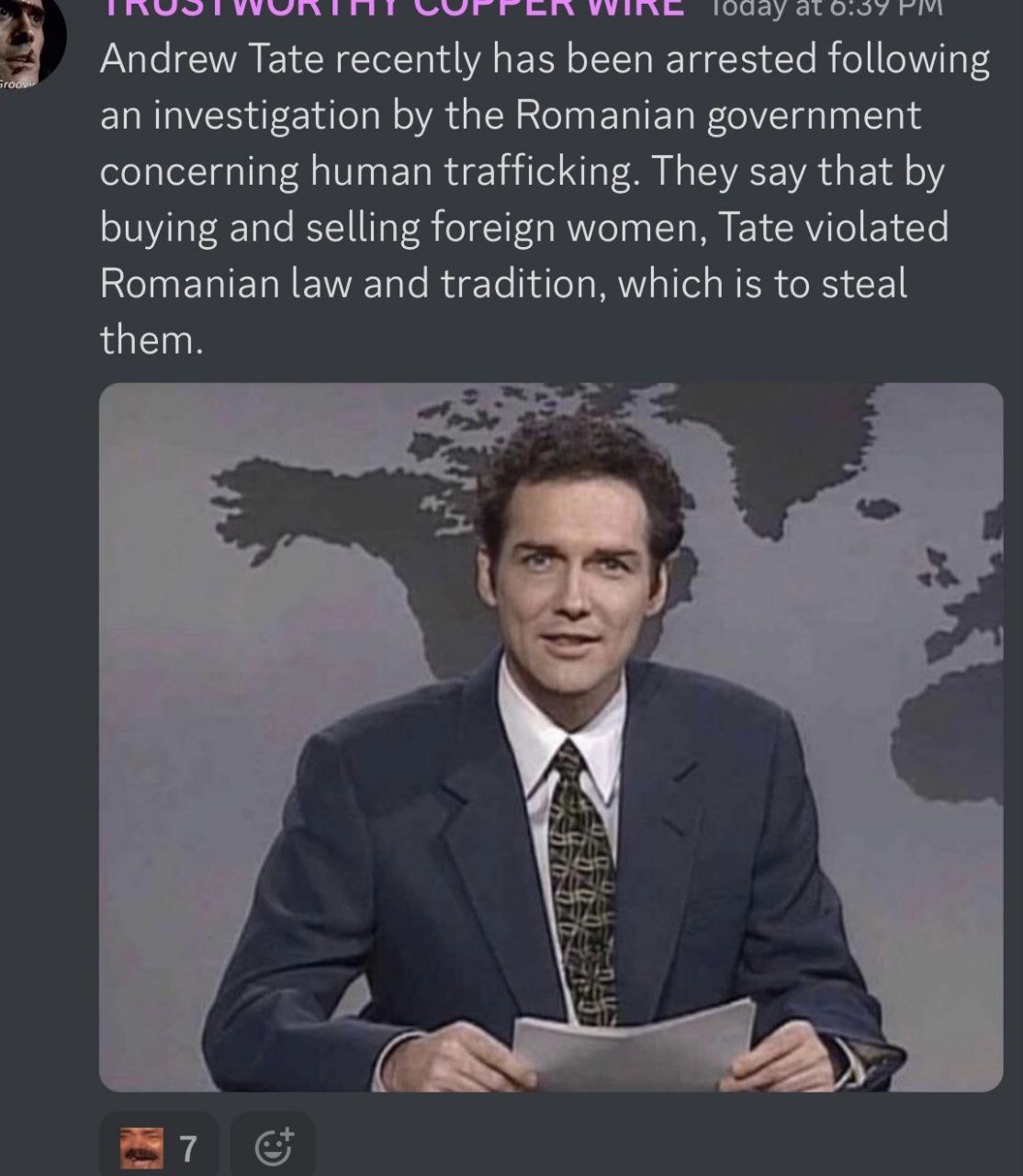 Andrew Tate recently has been arrested following an investigation the Romanian government concerning human trafficking. They say that buying and selling foreign women, Tate violated Romanian law and t