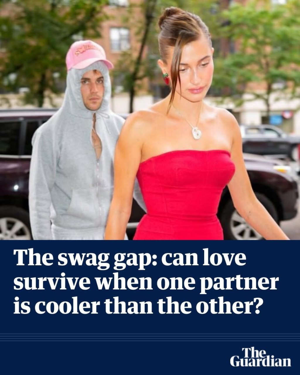К ааа А The swag gap: can love survive when one partner is cooler than the other?