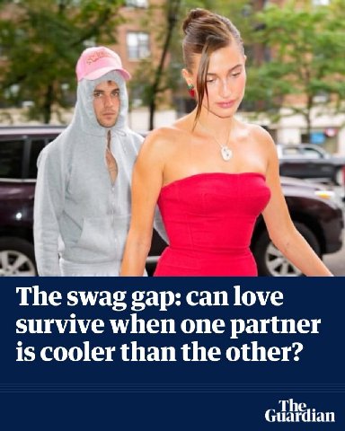 К ааа А The swag gap: can love survive when one partner is cooler than the other?