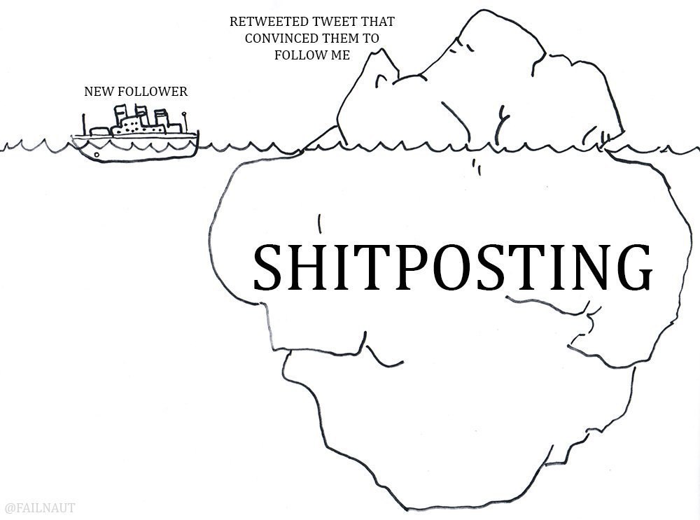 RETWEETED TWEET THAT NEW SHITPOST
