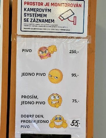 PROSTOR MONITOROVAN KAMEROVYM SYSTEMEM ZAZNAMEM зребусе, Zivota systému mozné ziskat Moravské zemské muzeum 6 659 37 4 РМО JEDNO 95, PROSIM, 75,- JEDNO РМО DOBRY DEN, PROSIM JEDNO С) РМО 55;