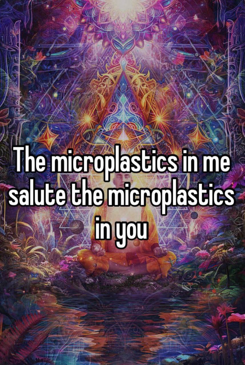 Тре microplastics inme salute the microplastics