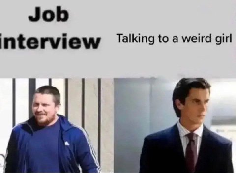 Job weird girl