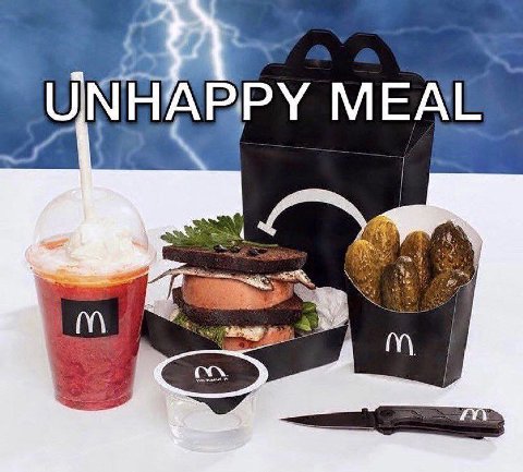 UNHAPPY MEAL 3