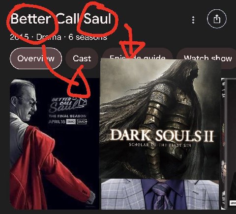 Better Tall Saul 2.15 6 Overvi Cast Watch chow DARK SOULSII