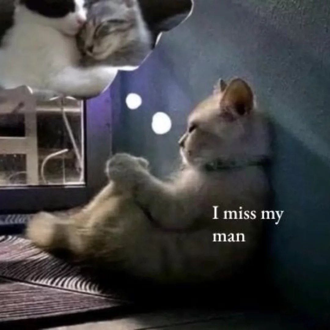 7 I miss my man