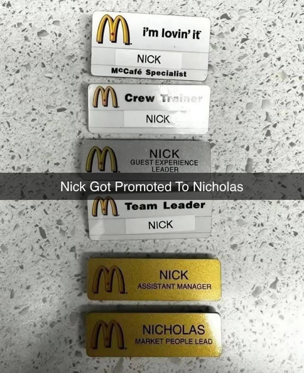 ‚3 lovin’ it #7 NICK Specialist Стем МСК “4 Nick To Nicholas Leader as NICK GER A #7