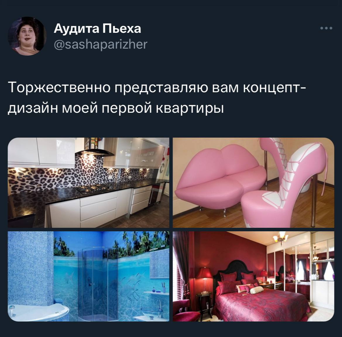 Аудита Пьеха Торжественно представляю вам концепт- дизайн моей первой квартиры