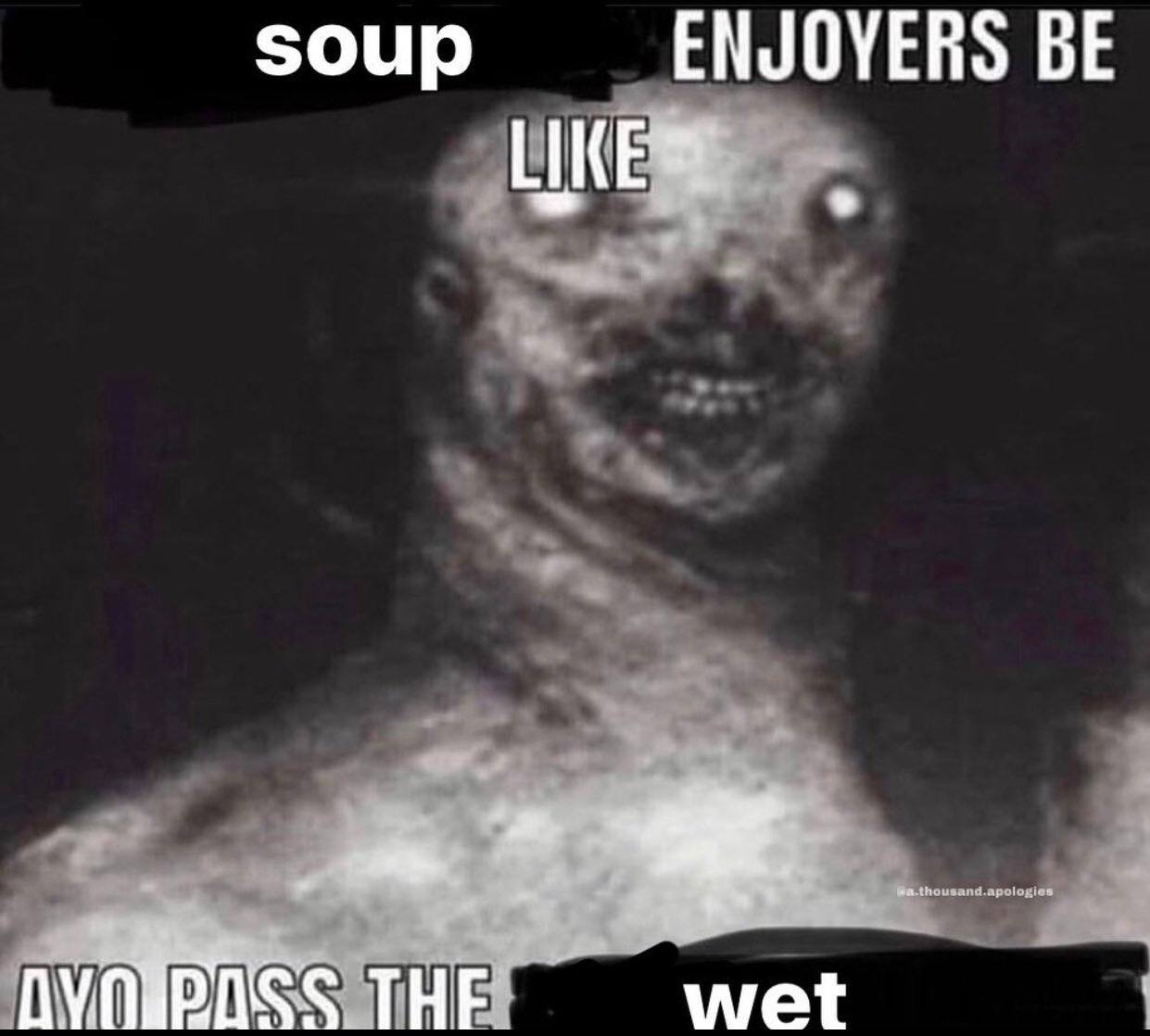 soup LIKE wet