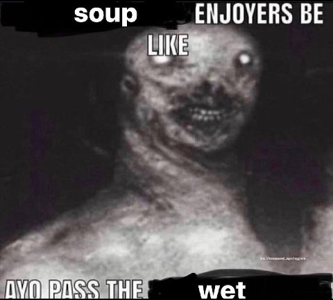 soup LIKE wet
