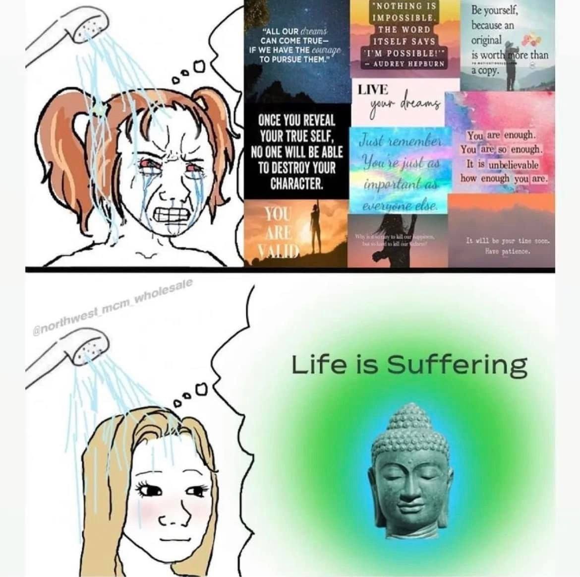 IMPOSSIBLE “NOTHING IS Be yourself, “ALL OUR с THE because an CAN COME TRU! ITSELF SAYS original IF WE HAVE THE TO PURSUE THE! Ore than AUDREY НЕ LIVE ONCE YOU REVEAL YOUR TRUE SELF, NO ONE WILL BE AB