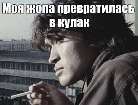 Мояжопа превратилась в кулак