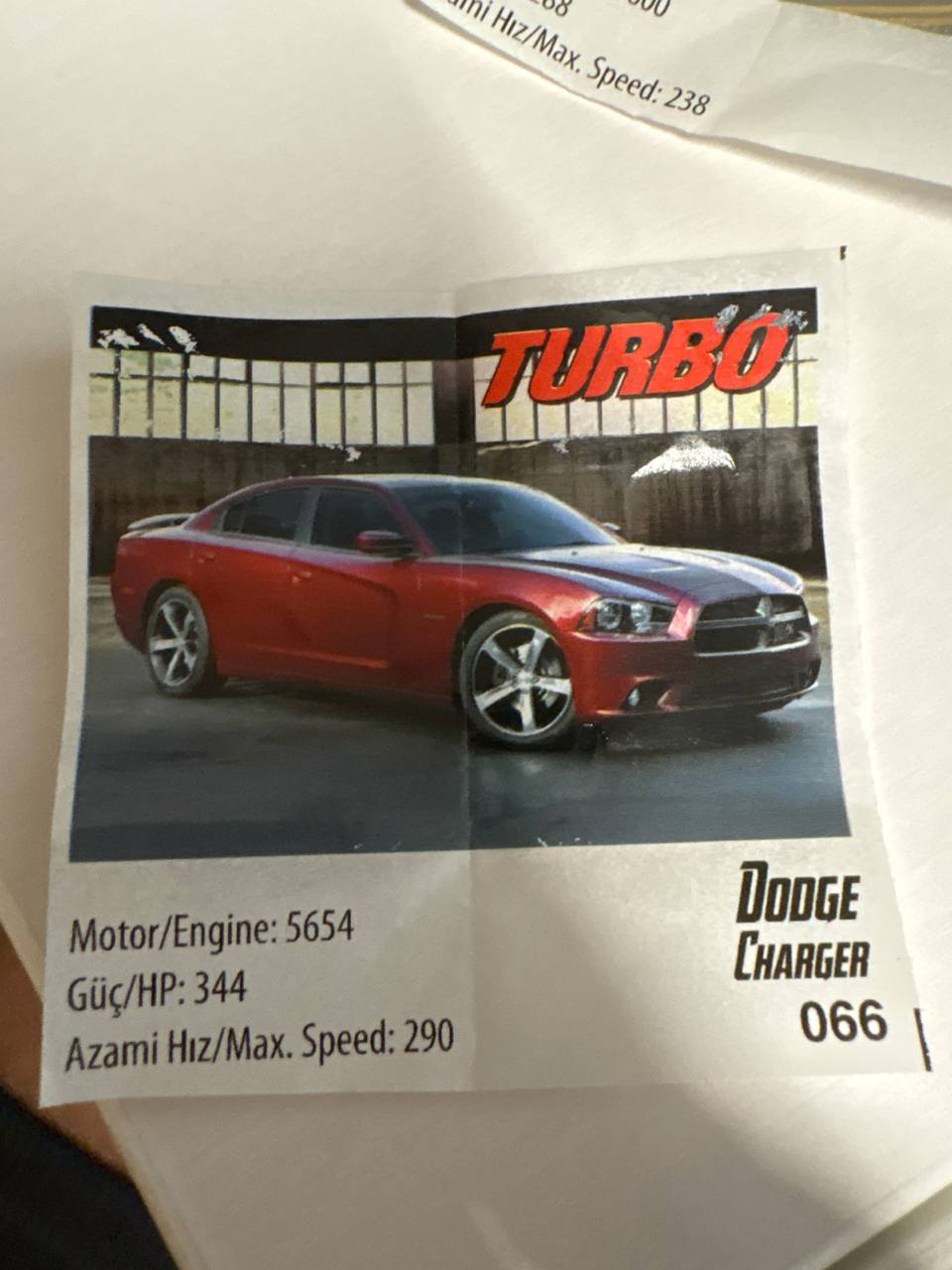 5654 Dooce 344 CHARGER AzamiHiz/Max. 066 4