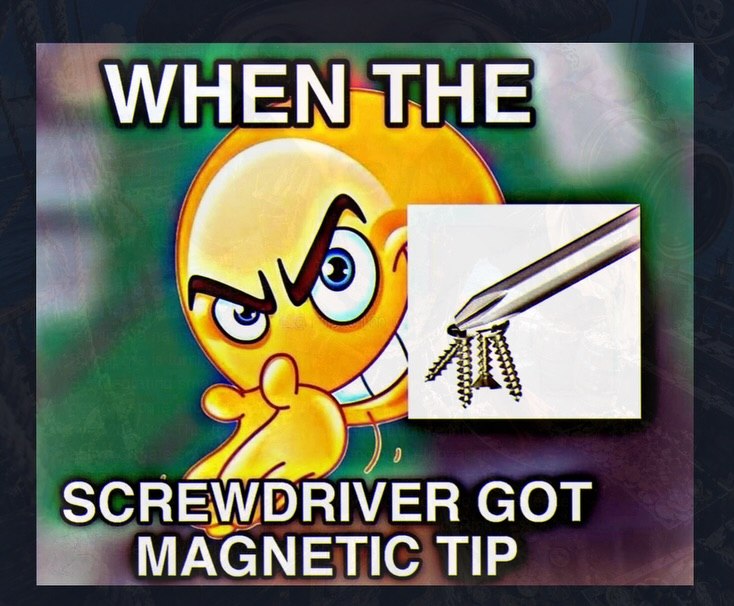 SCREWDRIVER СОТ MAGNETIC TIP