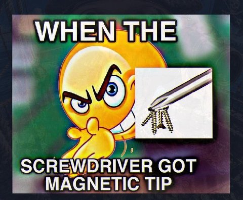 SCREWDRIVER СОТ MAGNETIC TIP