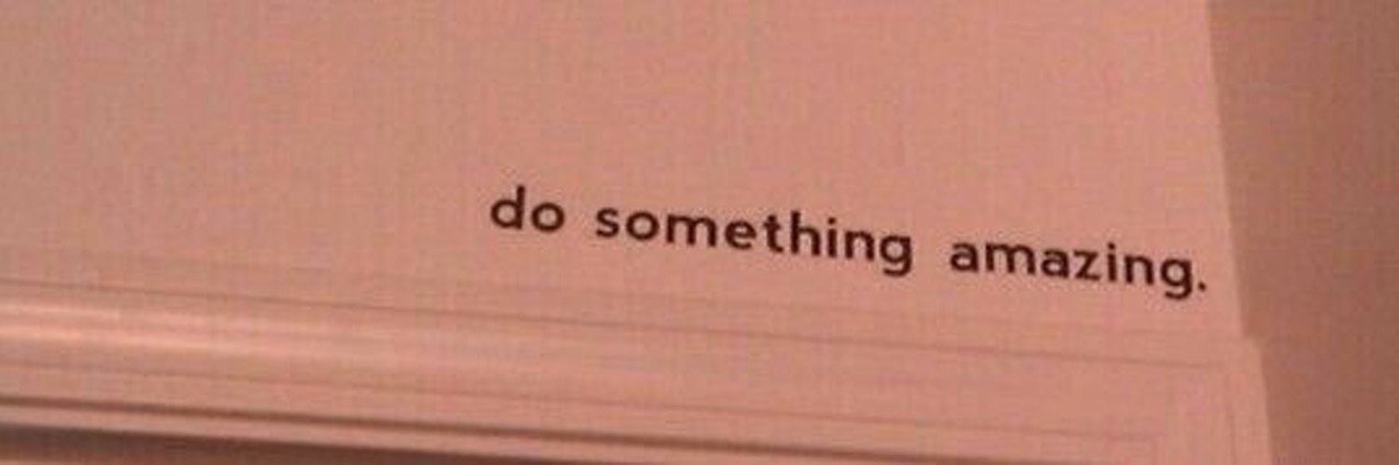 something amazing,