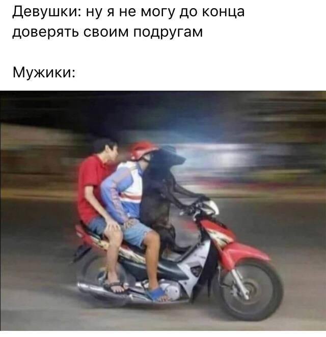 Девушки: ну я не могу до конца доверять своим подругам Мужики: we у