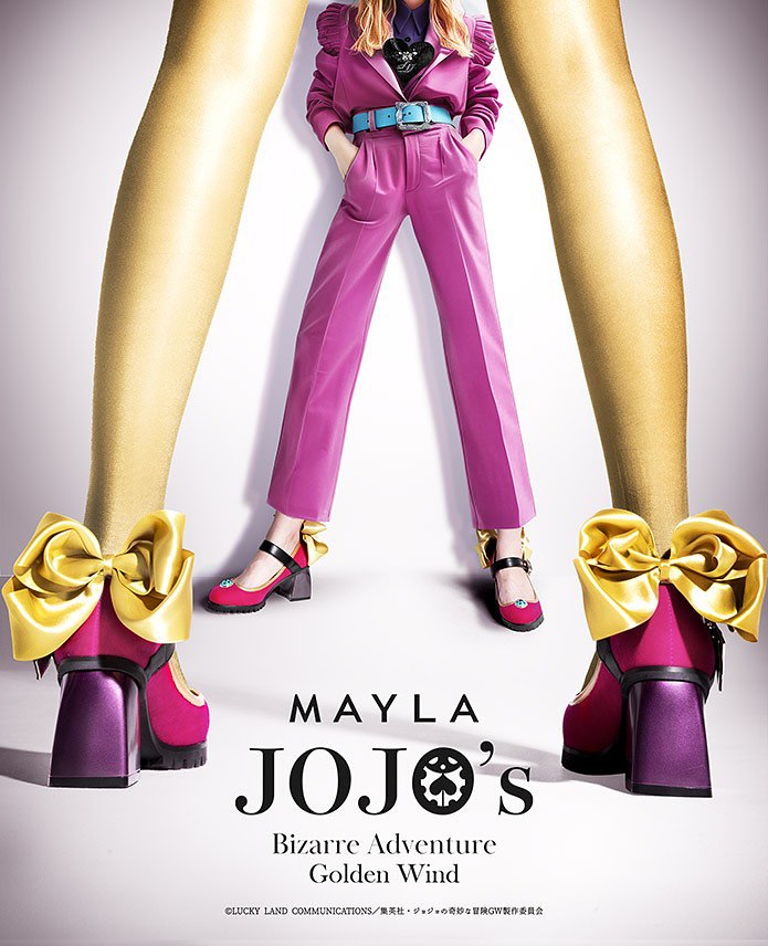 в 4 2 MAYLA Bizarre Adventure Golden Wind