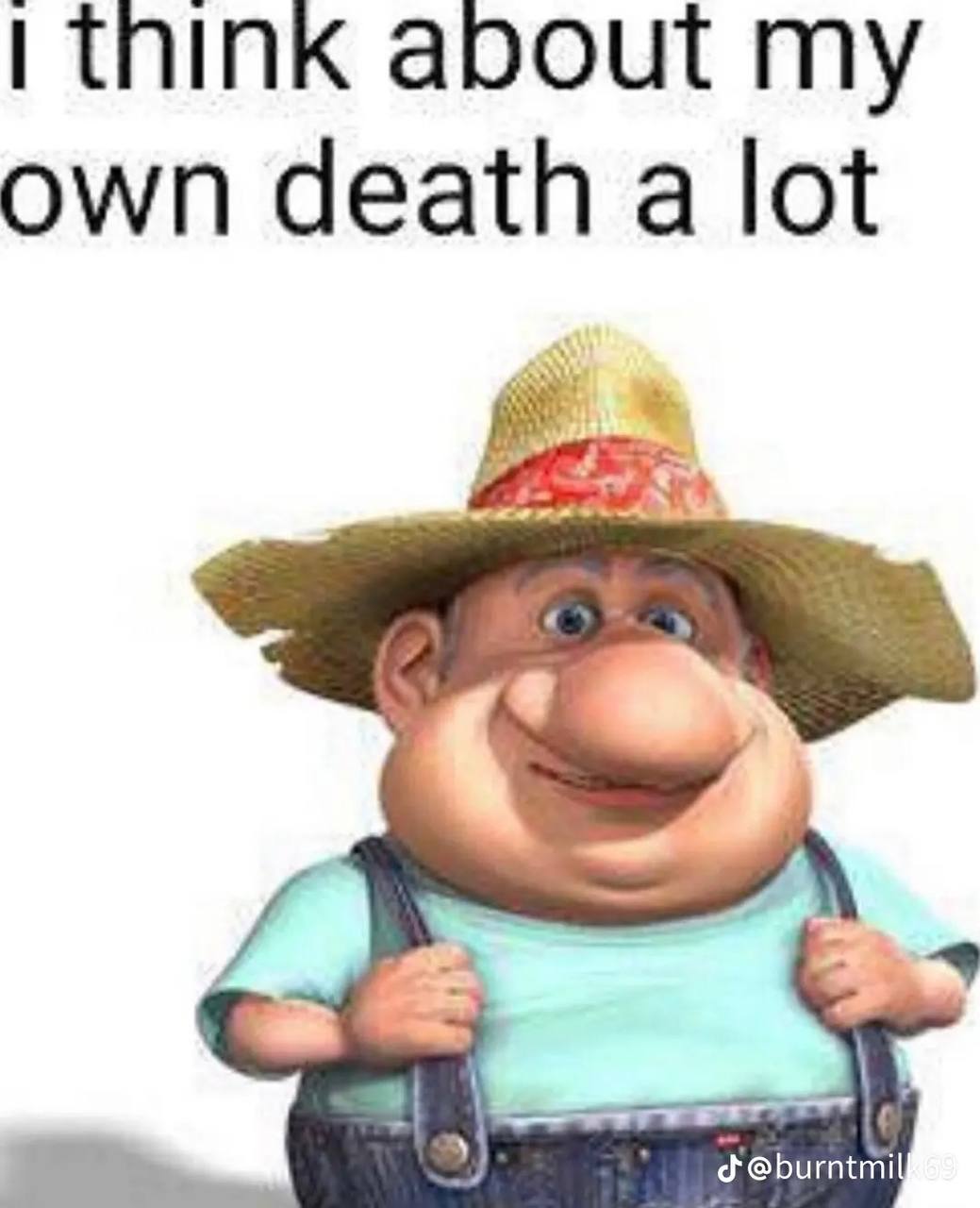 about own death а lot