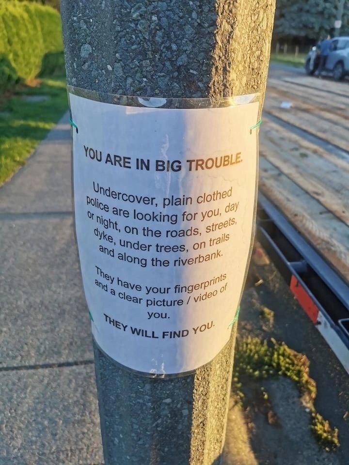 do your part in soothing schizophrenics
they should feel safe and don't worry if they lost
you can also call them at night and say nothing, it soothes them!
