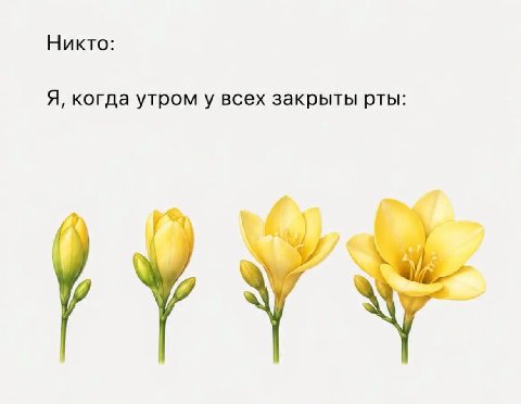 Никто Я, когда утром у всех закрыты рты