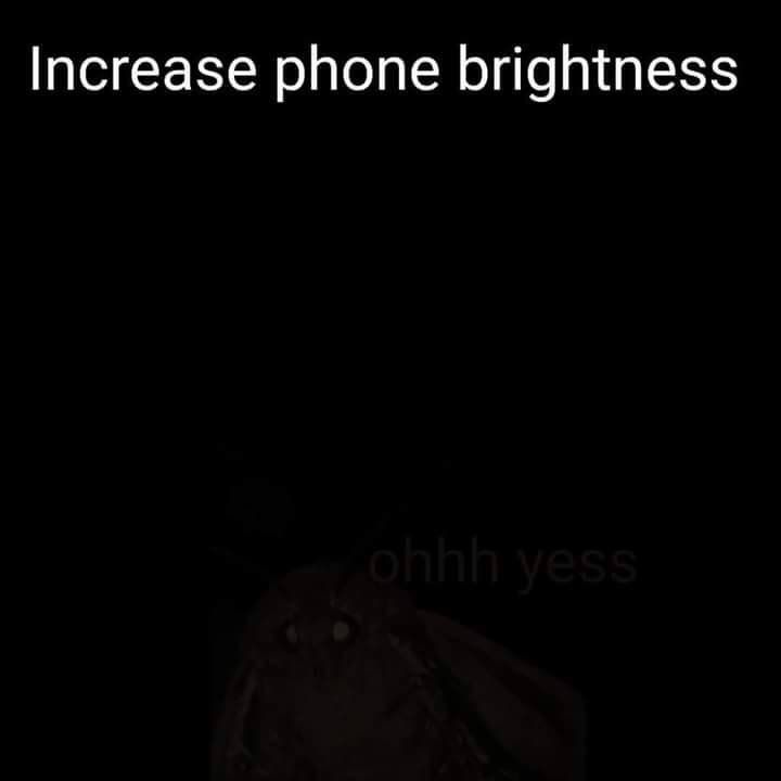 Increase phone brightness