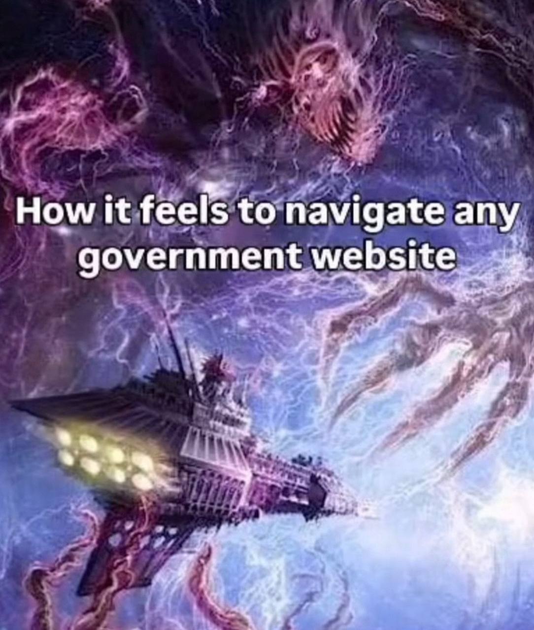 How it feels to navigate any government