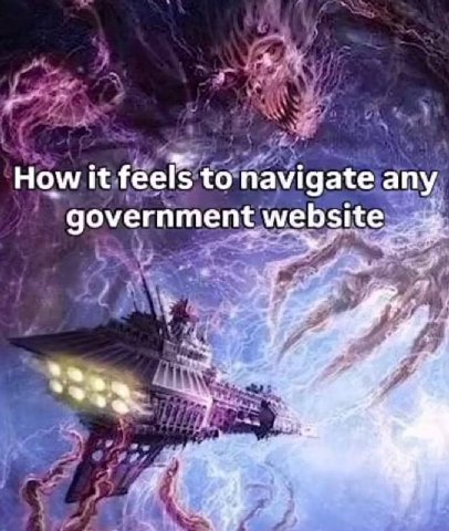 How it feels to navigate any government