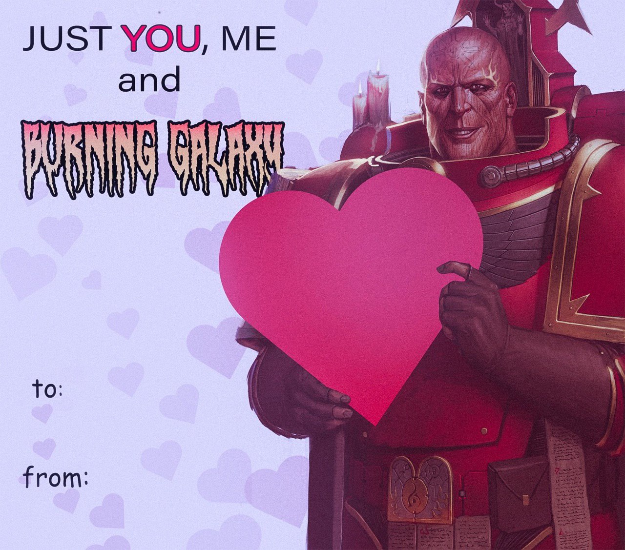 JUST YOU, ME апа to from: