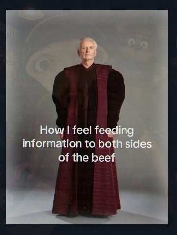 How feel feeding information to both sides of the beef