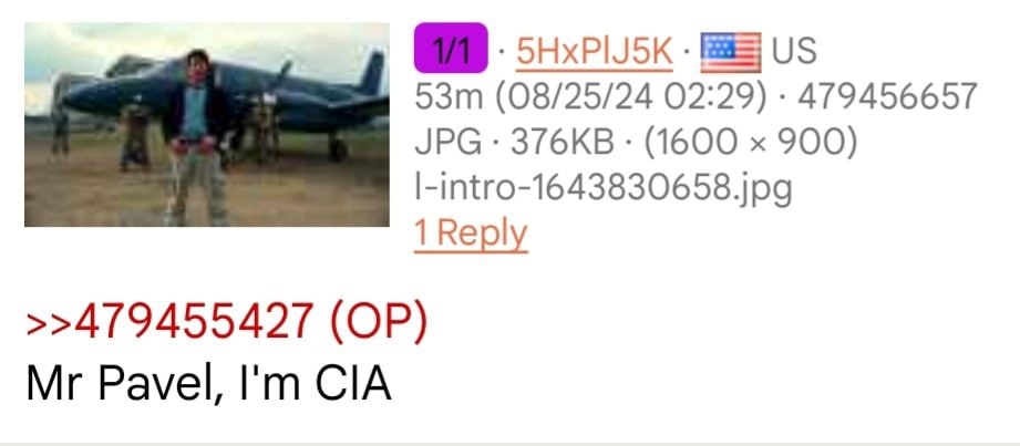 Bus (08/25/24 02:29) 479456657 JPG (1600 900) 1 Reply >>479455427 Pavel, CIA