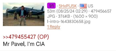 Bus (08/25/24 02:29) 479456657 JPG (1600 900) 1 Reply >>479455427 Pavel, CIA