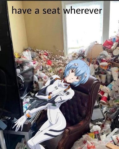 have a seat wherever