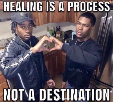 HEALING IS A PROCESS DESTINATION