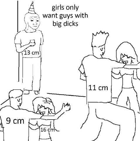 А girls only want guys with big dicks 11 9