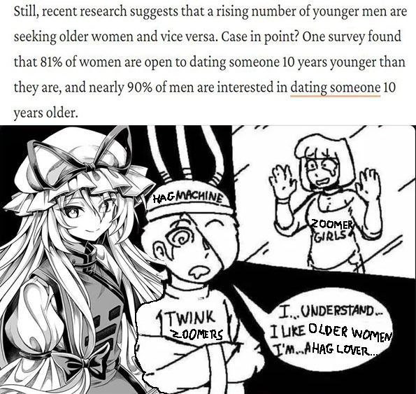 Still, recent research suggests that a rising number of younger men are seeking older women and vice versa. Case in point? One survey found that 81% of women are open to dating someone 10 years younge