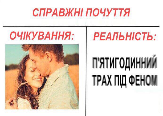 СПРАВЖН! ПОЧУТТЯ ОЧКУВАННЯ: РЕАЛЬНСТЬ: 4