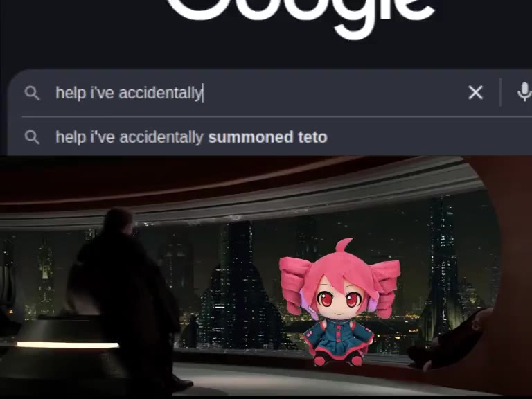 О, пар i've accidentally summoned teto Q пере accidentally summonedteto о