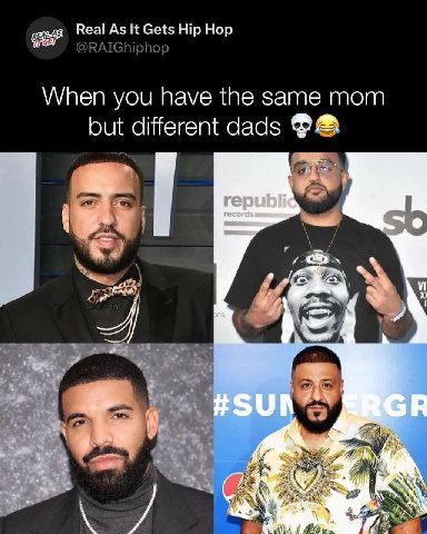Real As It Gets Hip Нор When you have the same mom but different dads republi records У 4 A