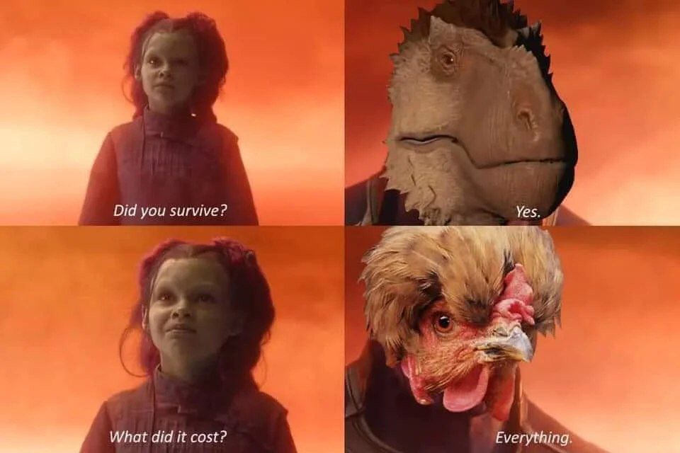 Did you survive What did it cost? Everything.