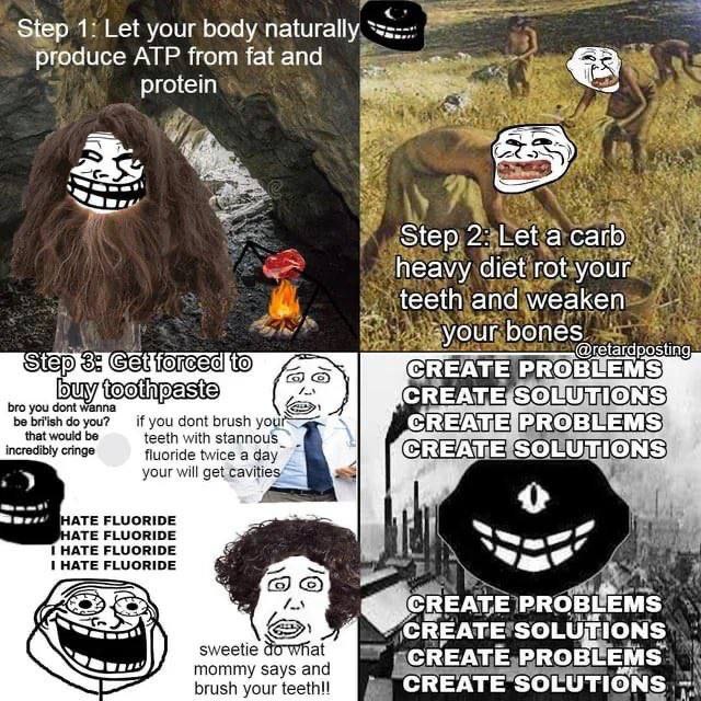 1: Let your body naturally. ‘produce ATP from fat and protein 4. 4 day eavy eaken= a ONES. 5 tep ©1956] REATE PRO у bro you dont Wann: be you? if you dont brush с that would be teeth vith stannous inc