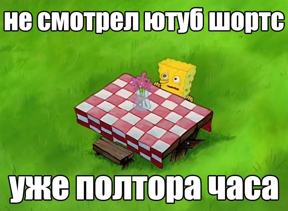 не смотрел ютуб шортс уже полтора часа