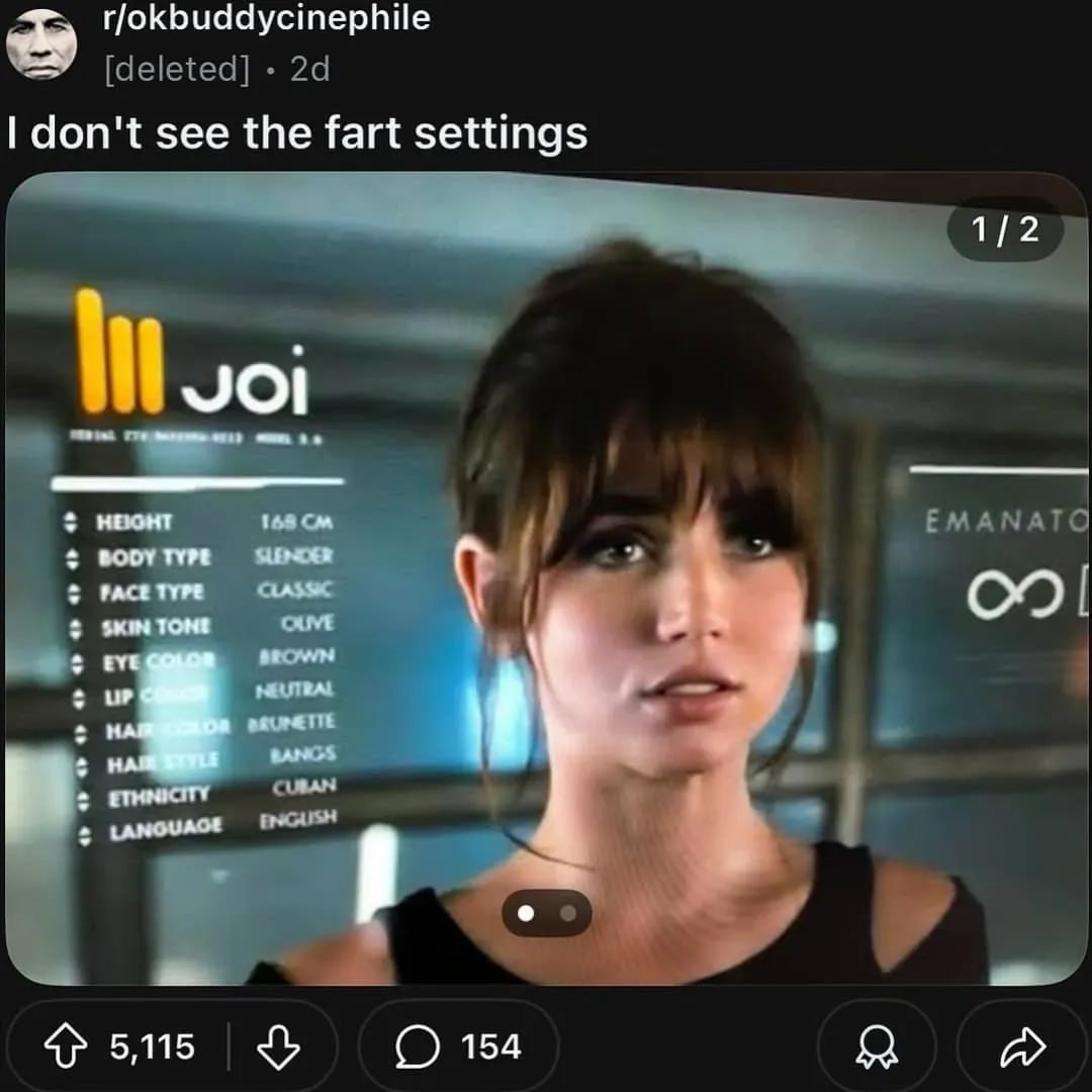 rfokbuddycinephile don't see the fart settings 1/2 ТУЯЕ ACE TONE НА НА itt 5,115 154 A