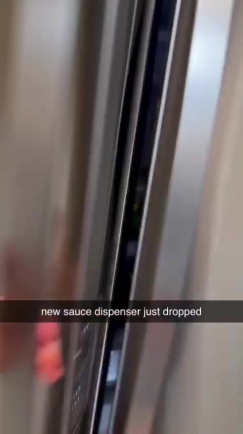 new sauce dispenser just dropped