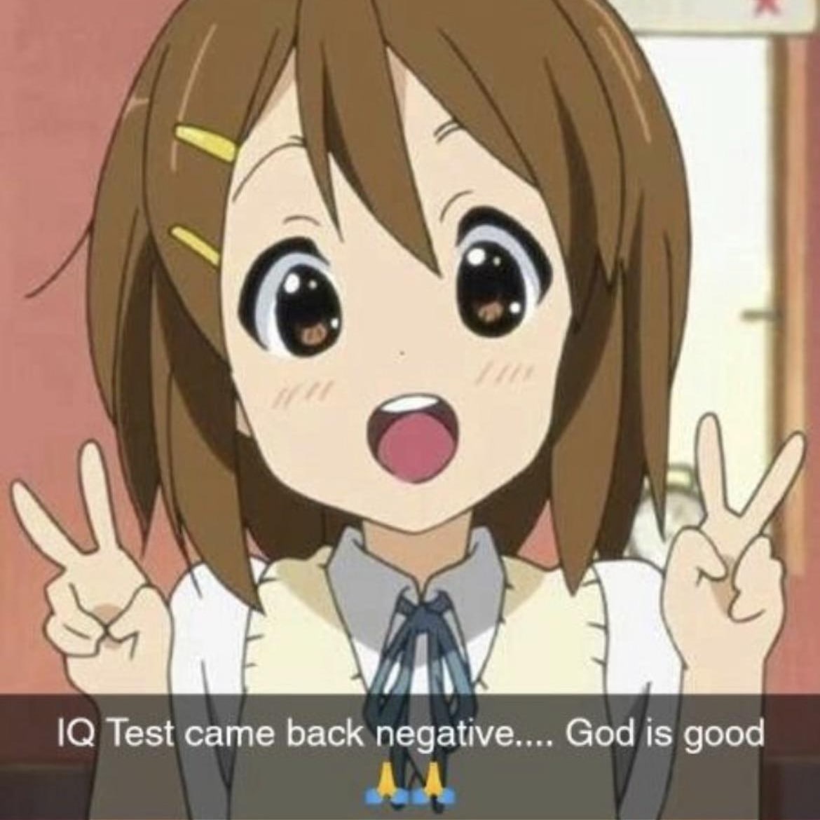 Test came back God is good