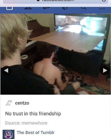 centzo No trust in this friendship source: memewnore Best of Tumblr